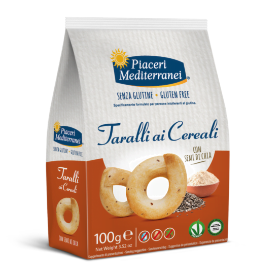 Taralli ai Cereali Piaceri Mediterranei gluten-free